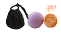 Bath Bomb & Shower Steamer in a Velvet pouch