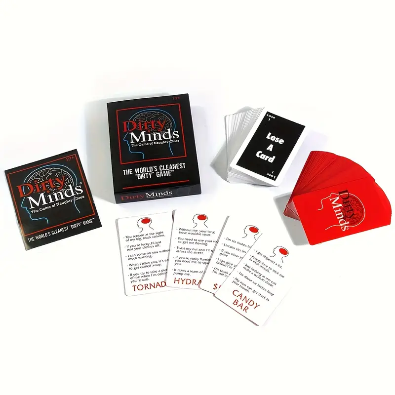Dirty Minds Clue Card Game (18yrs +)