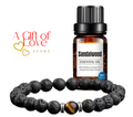 Volcanic bracelet with Sandalwood essential oil